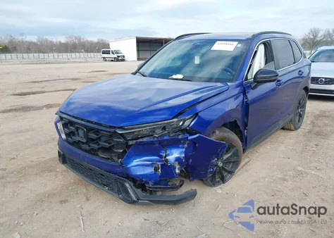 2024 Honda Cr-V Hybrid Sport-L z USA, uszkodzony, nr VIN 7FARS5H86RE029319